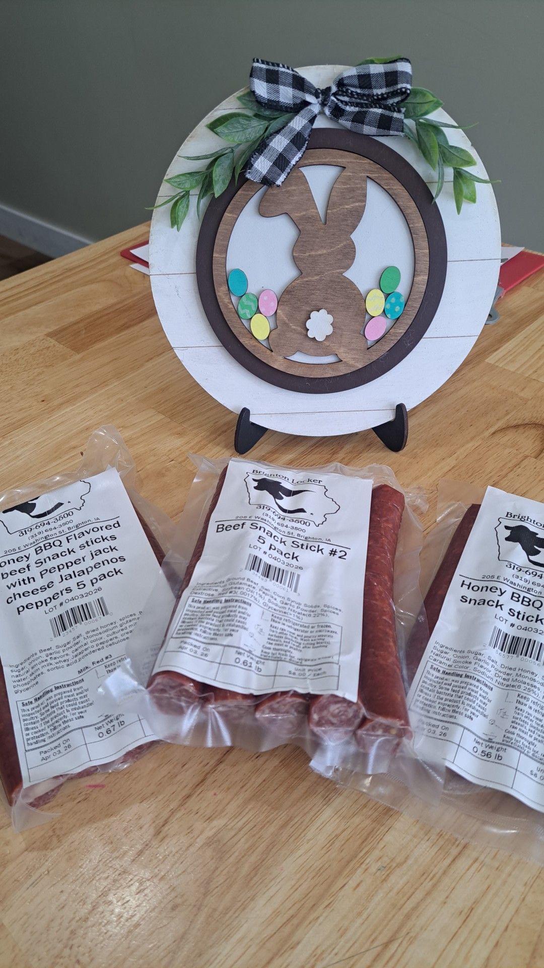 Beef snack sticks — multiple flavors